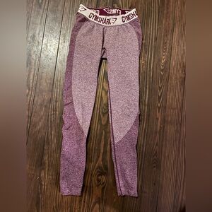 Gymshark  Heathered Purple Leggings
